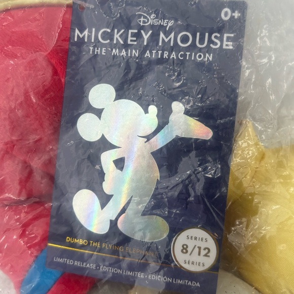 Mickey Mouse Main Attraction Dumbo The Flying Elephant Plush Ltd. Release, NWT - Picture 3 of 5